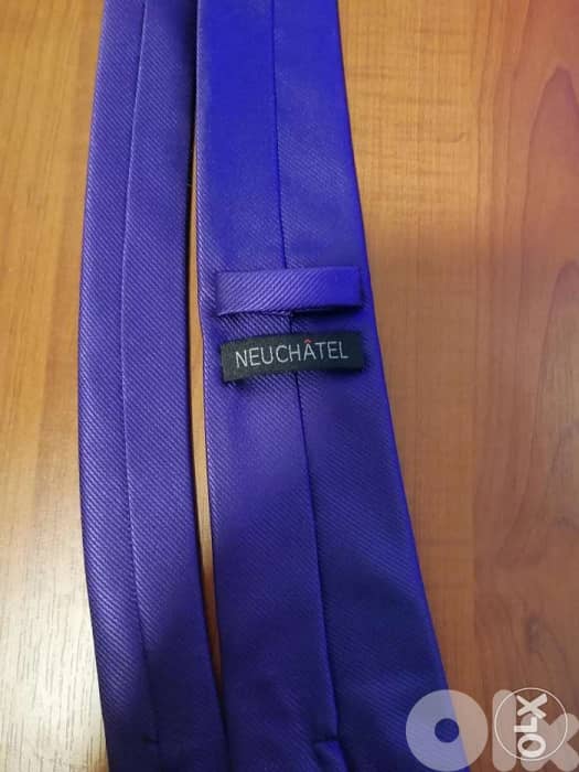 Neuchatel silk purpule tie 1