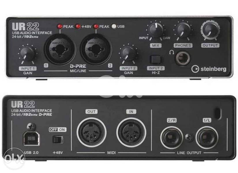 Steinberg UR22MKII 2-Channel USB Audio Interface, Like new. 3