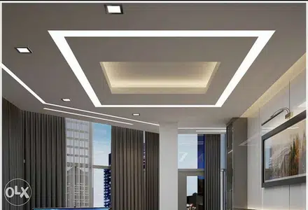 تركيب اسقف gypsum ديكور جفصين جبسم pvc خشب دهان برادي باركي ترميم عام