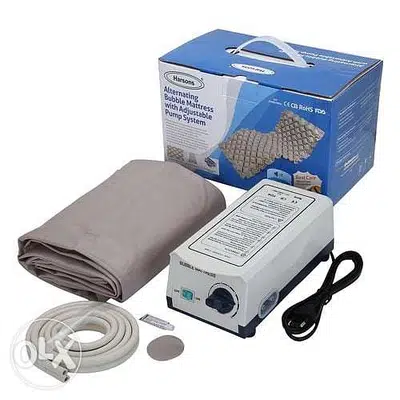 Air bubble mattress with quit pump فرشة هواء مع مضخة خافتة الصوت