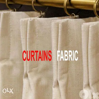 Curtain Fabrics بالجملة قماش برادي