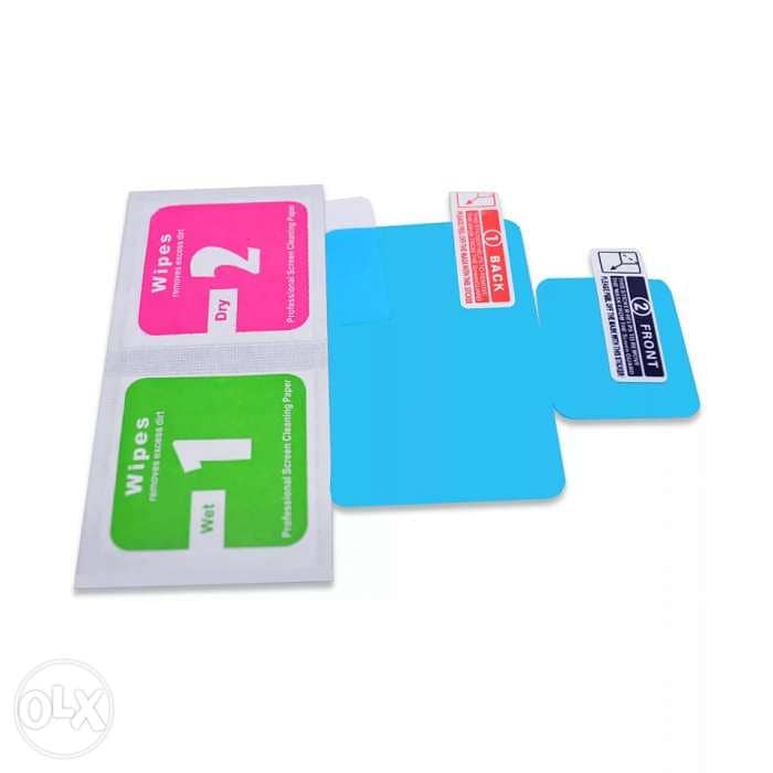 LCD Screen Film + Lens Protective Film + Cloth For Gopro Hero 8 3