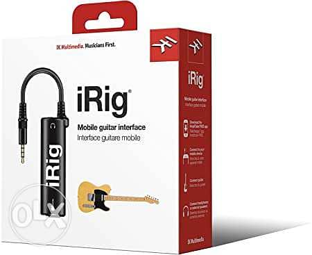 iRig Guitar Interface Adapter,IK Multimedia iRig,mobile recording 0