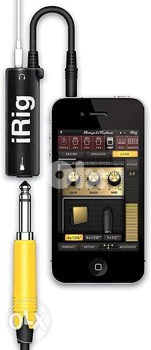 iRig Guitar Interface Adapter,IK Multimedia iRig,mobile recording 4