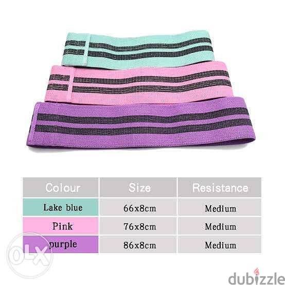 Fabric resistance bands 0