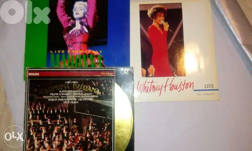 rare musical laser discs starting 6$