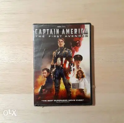 Captain America The First Avenger DVD.