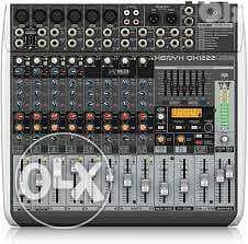 Behringer Xenyx QX1222USB Mixer with USB and Effects 12-inputs 1