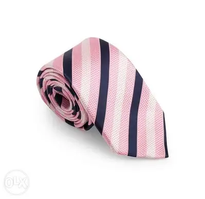 Ermenegildo ZEGNA pink striped tie