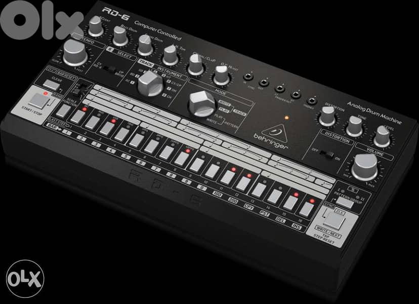 Behringer RD-6-AM Analog Drum Machine - Black 3