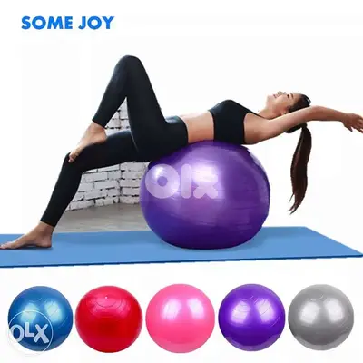 Yoga Ball Fitness Exercise Training Balance