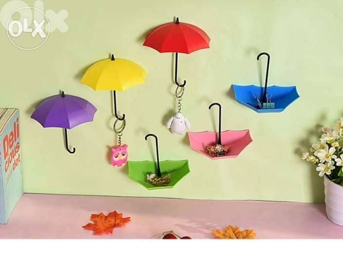 Colorful umbrellas strong hooks hangers 1 for 1$ 3