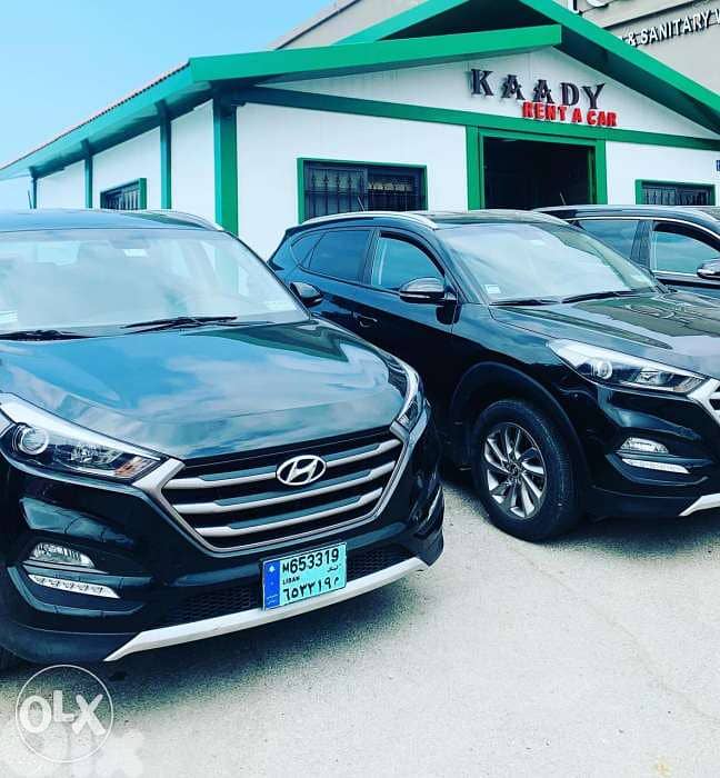OFFER THIS MONTH ! TUCSON- SPORTAGE HYUNDAI 2019 (30$/day) for 10 DAYS 0