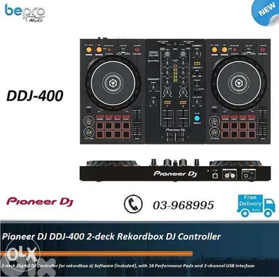 Pioneer DJ DDJ-400 2-deck Rekordbox DJ Controller Pioneer DJ DDJ-400 2-deck Rekordbox DJ Controller