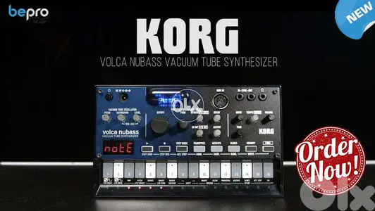 Korg Volca NuBass Vacuum Tube Bass Synth