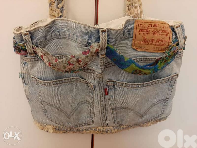 Jeans hand bag 0