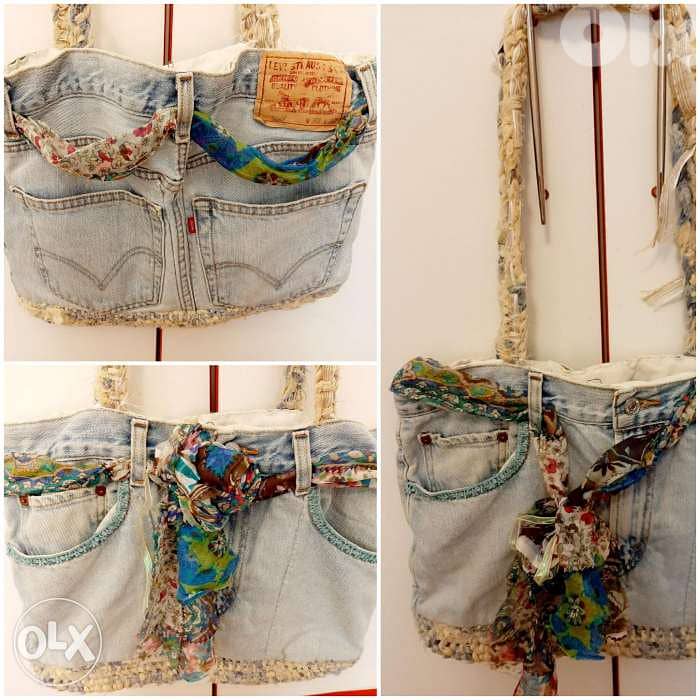 Jeans hand bag 1