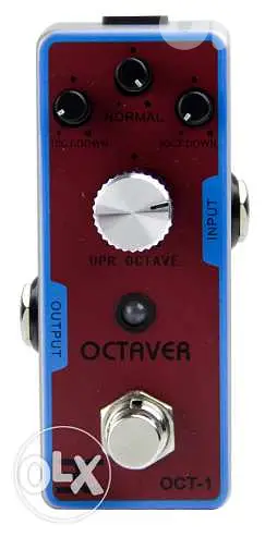 Digital Octave Guitar Octaver Effect Pedal True Bypass