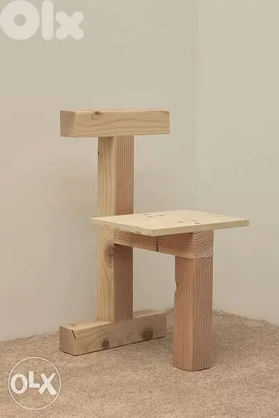 Old style wood classic chair كلاسيك كرسي خشب