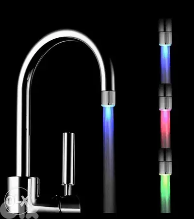LED Light Water Faucets Tap rgb colours