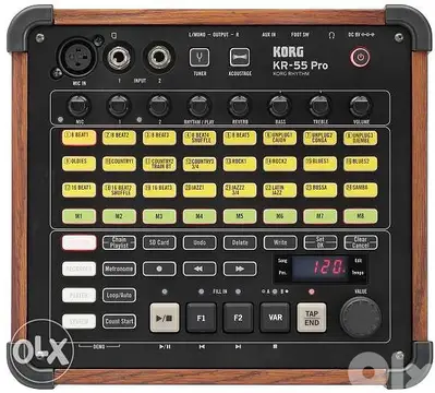 Korg KR-55 Pro Rhythm Machine with 24 Styles,Rhythm Box, Styles groove