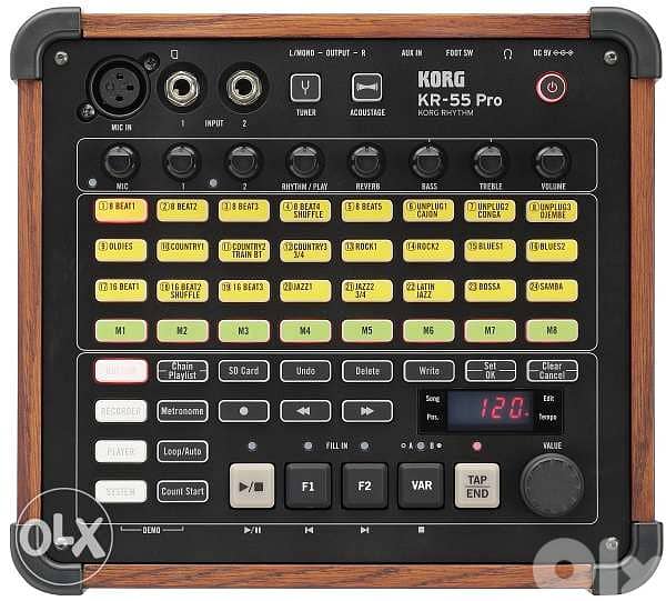 Korg KR-55 Pro Rhythm Machine with 24 Styles,Rhythm Box, Styles groove 0