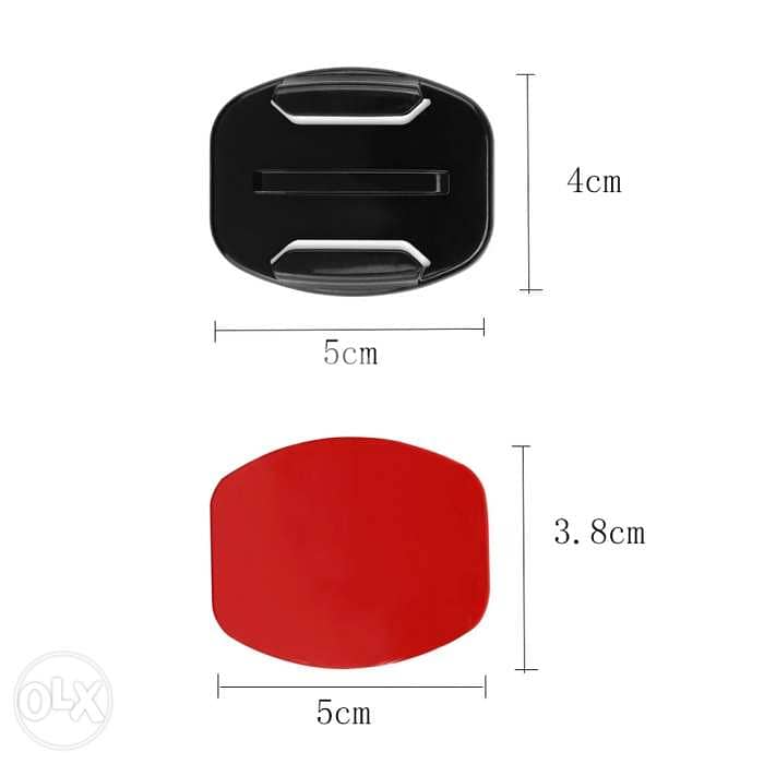 Helmet adapter male/female for Gopro Camera 1