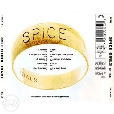 Spice Girls 1st Album "SPICE" 1996 Original