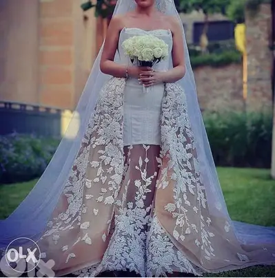 This swarovski wedding dress for sale 300$