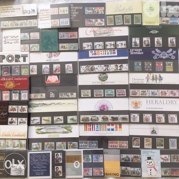Great Britain Stamp Collection 1970-82 complete + extras 3