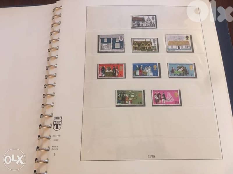 Great Britain Stamp Collection 1970-82 complete + extras 6