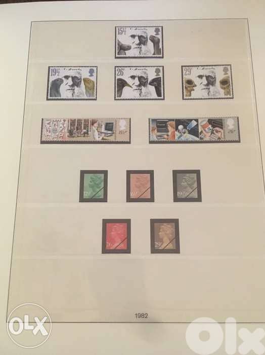 Great Britain Stamp Collection 1970-82 complete + extras 7