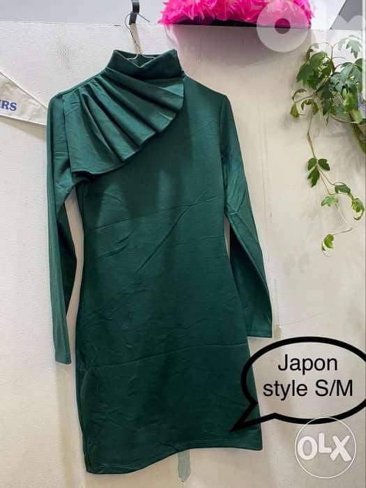 Green dress S / M 0