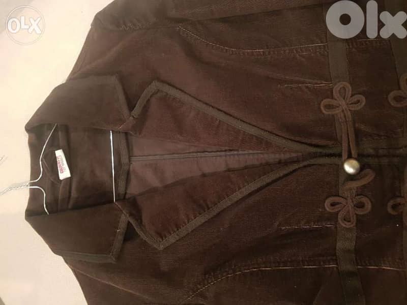 Brown jacket size 38 1