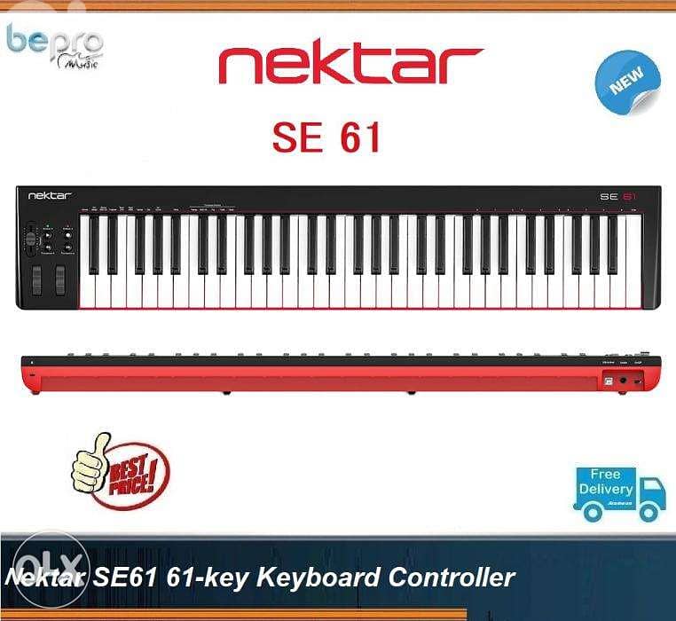 Nektar SE61 61-key Keyboard Controller, Octave and Transpose Buttons 0