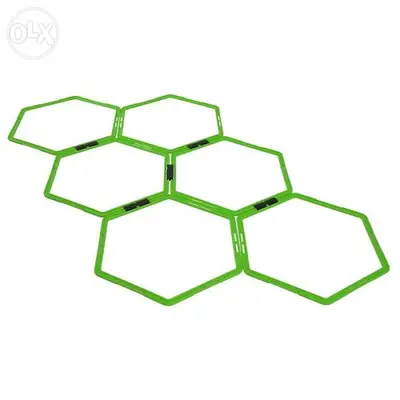 10Pcs Hexagon Agility Rings