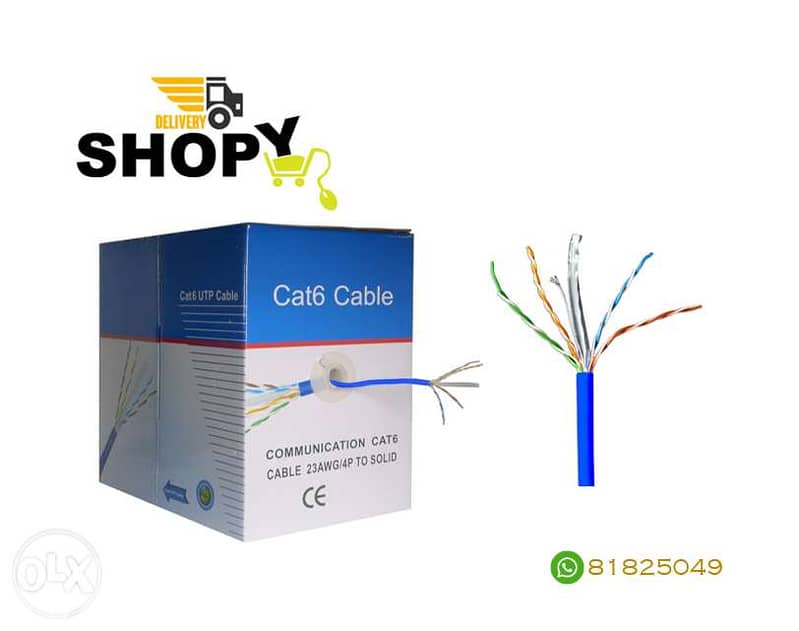 Cable Network 300 Meter / 1000Mbps UTP/CAT6 0
