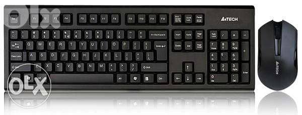 A4Tech 3000N Wireless Keyboard & Mouse 1