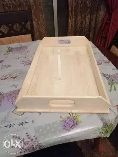 صنية خشب مميزة