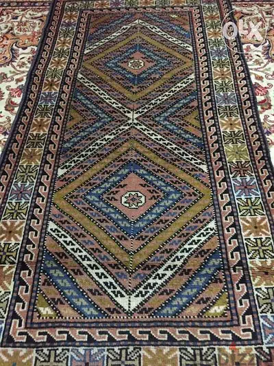 سجاد عجمي. شغل يدوي صوف/195/101. Hand made. persian carpet. tapis