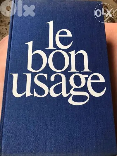 dictionnaire le bon usage ١٥٢٥ صفحة