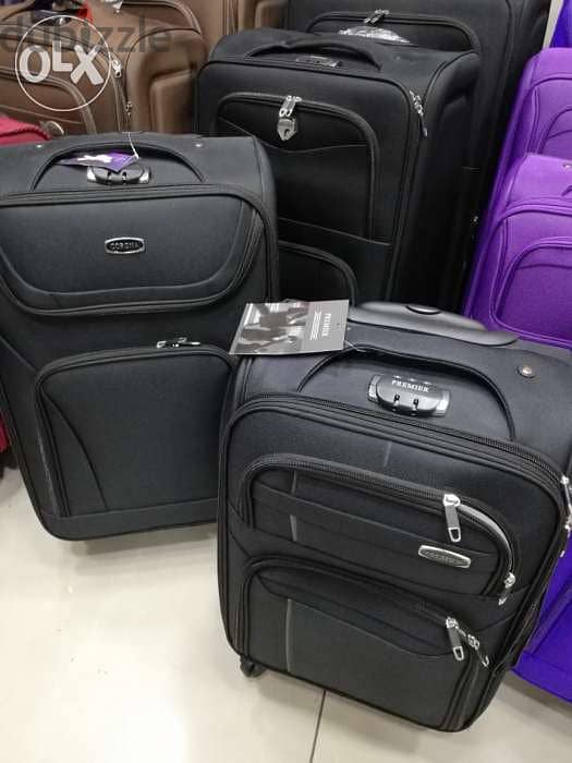 Set of 3 bags Soft Cover Swiss spinner black 0