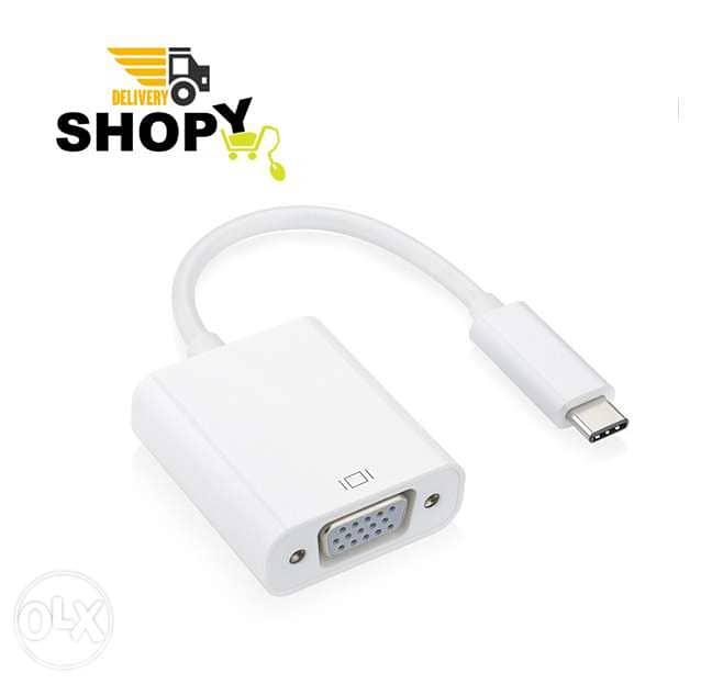 USB Type-C to VGA Adapter 0