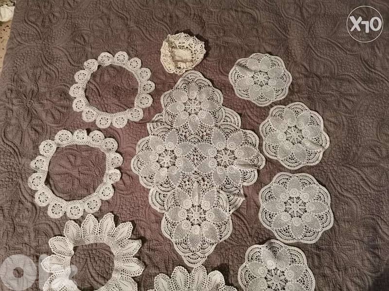 10 crochet pieces 1