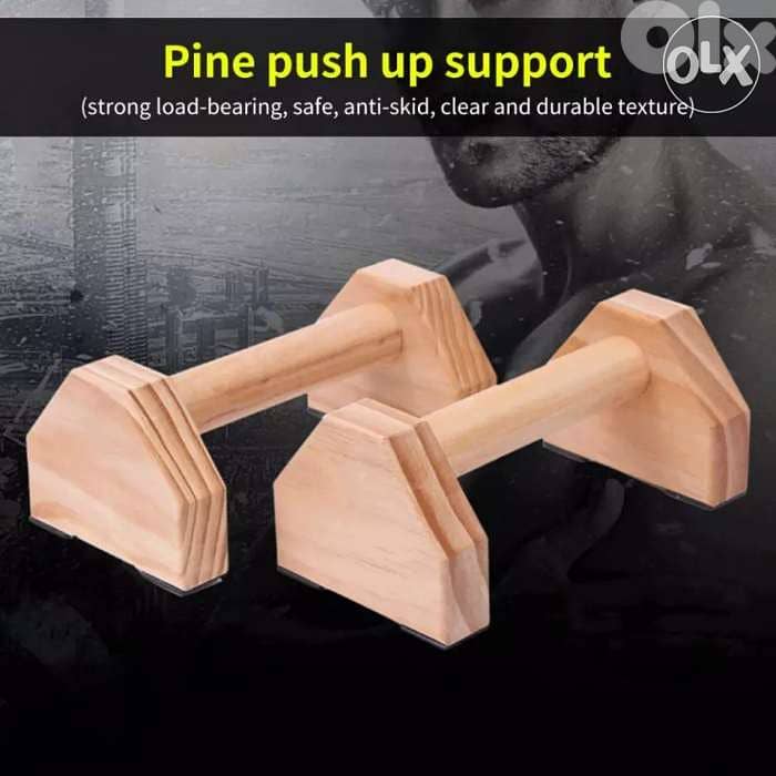 1 Pair Parallettes Bar 0