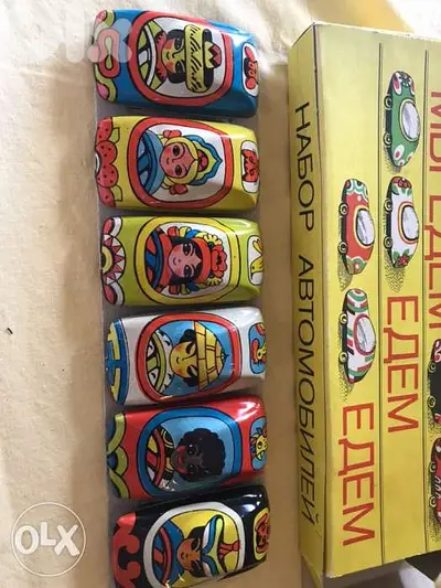 Russian vintage Tin cars