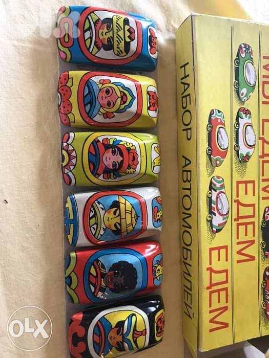 Russian vintage Tin cars 0