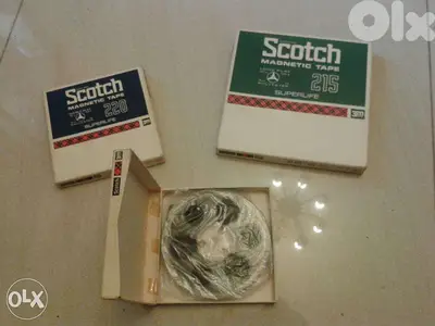 vintage magnetophone tapes various sizes starting 5$