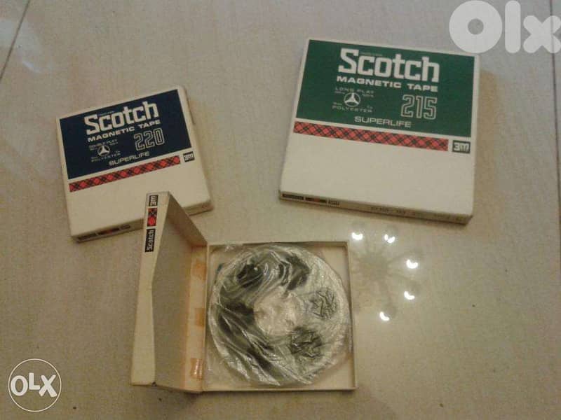 vintage magnetophone tapes various sizes starting 5$ 0