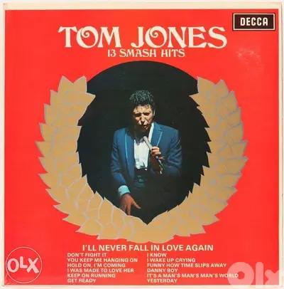 tom jones 13smash hits vinyl lp